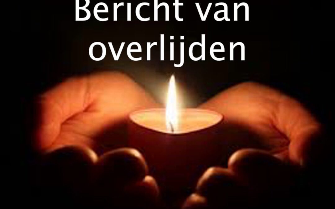 Dokter Van der Grient overleden